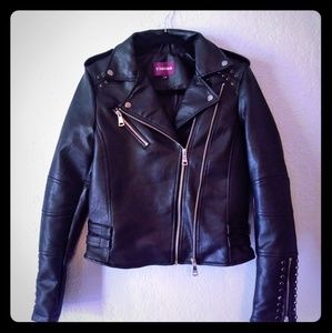 Faux/Vegan leather jacket